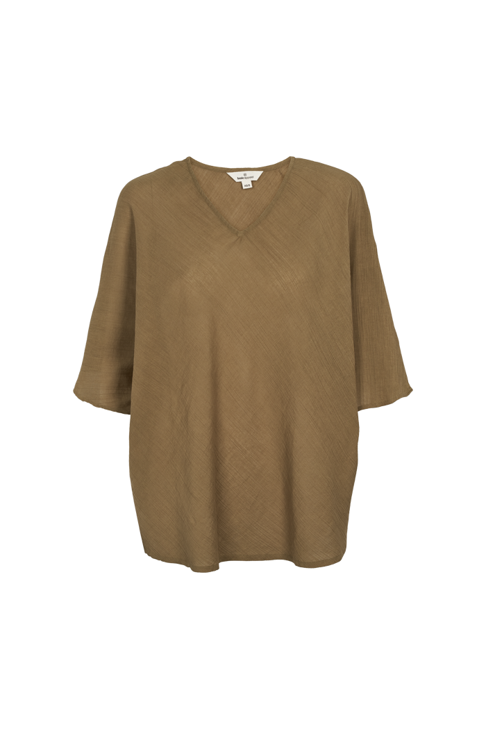 Basic Apparel Simone Batwing Top Tops & tank-tops 663 Martini Olive